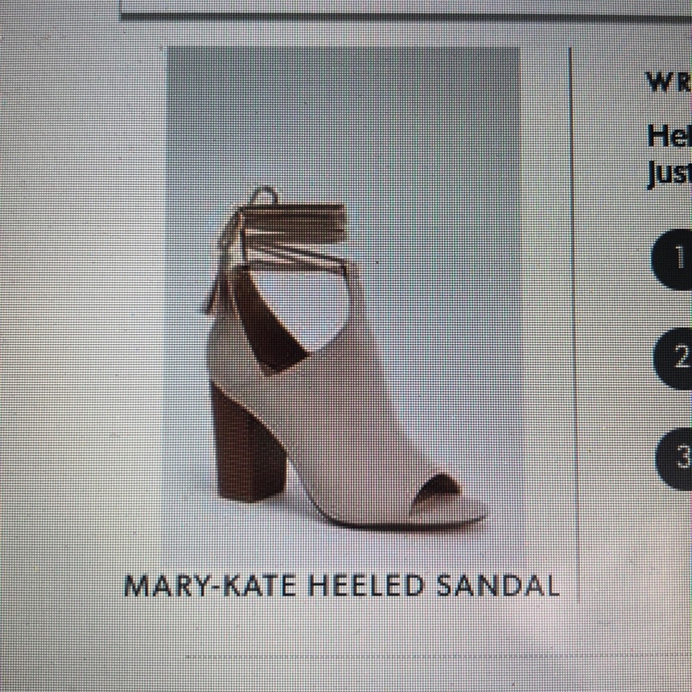 Mary-Kate Heeled Sandal